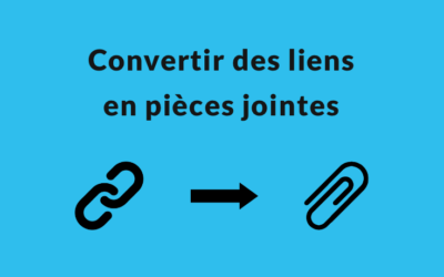 Convertir des liens en pièces jointes sur Airtable