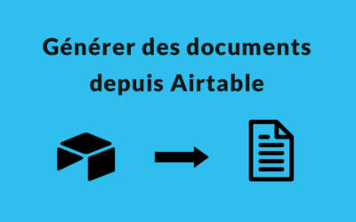Générer des documents avec Airtable